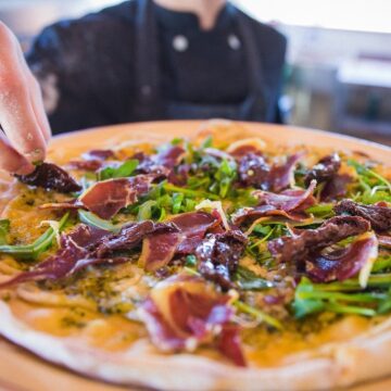 Freshly made, right on the terrace